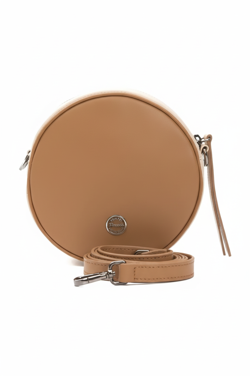 Brązowa torebka Pompei Donatella - widok z przodu